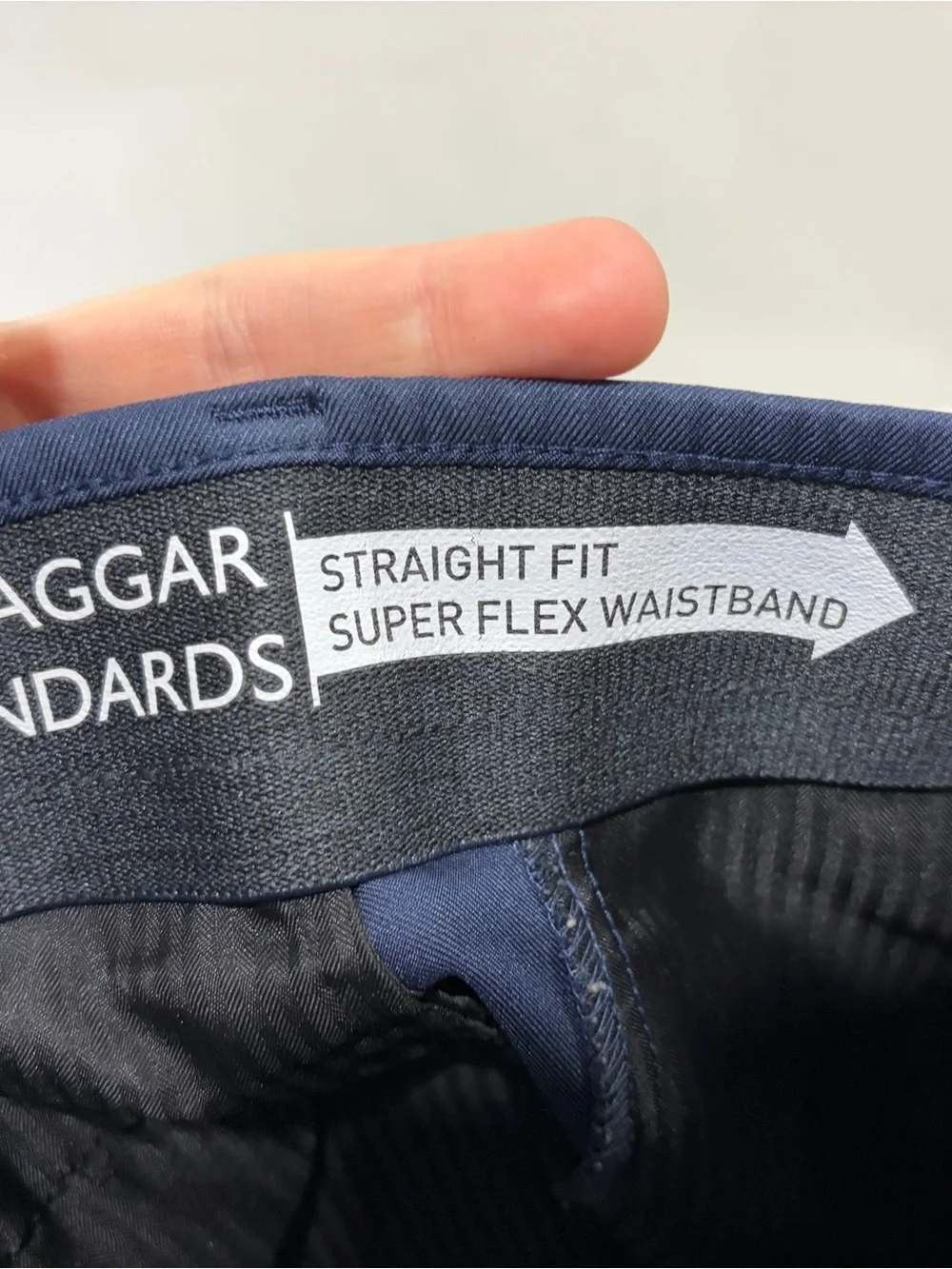 Haggar Men's Navy Dress Pants - Classic Straight